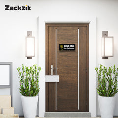 Please Ring Bell for Deliveries Sticker – Waterproof Door Sign