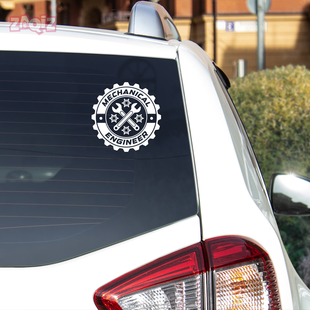 Engineering Logo Sticker Engineer Life Sticker for Mechanical Professionals – Rhino Industries