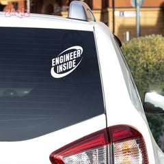 Engineer Inside Safety Tag for Road Awareness