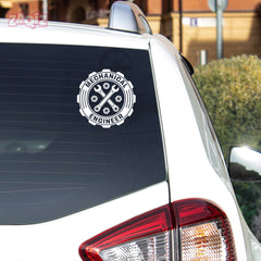 Bold Mechanical Engineer Car Decal