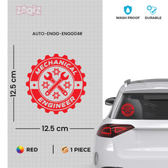 Engineer Life Sticker for Mechanical Professionals