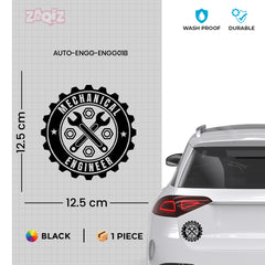 Proud Mechanical Engineer on Board Sticker