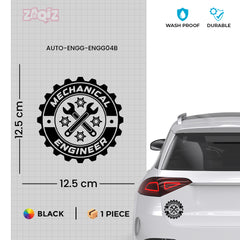 Engineer Life Sticker for Mechanical Professionals