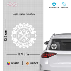 Engineer Life Sticker for Mechanical Professionals