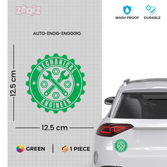 Proud Mechanical Engineer on Board Sticker