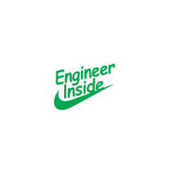 Compact Engineer Inside Decal for Cars