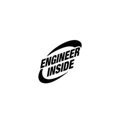 Professional Engineer Inside Vehicle Sticker