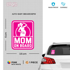 Creative Mom on Board Sign for Awareness