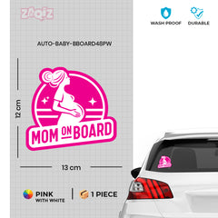 Mom on Board Safety Notice for Vehicles