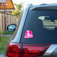 Mom on Board Safety Notice for Vehicles
