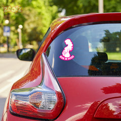 Premium Mom on Board Car Decal Design