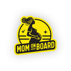 Mom on Board Safety Notice for Vehicles