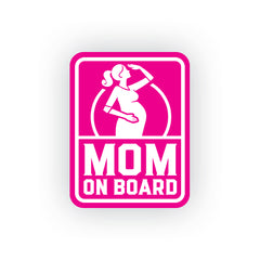 Creative Mom on Board Sign for Awareness