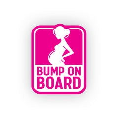 Easy-to-Apply Mom on Board Car Sticker