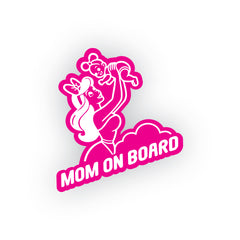 Charming Mom on Board Sign for Cars