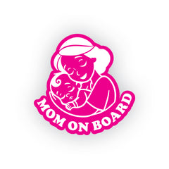 Safety First Mom on Board Vehicle Sticker