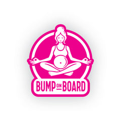 Attention-Grabbing Mom on Board Car Decal