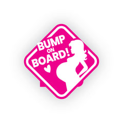 Elegant Mom on Board Vehicle Sign