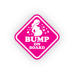 Weatherproof Mom on Board Car Sticker