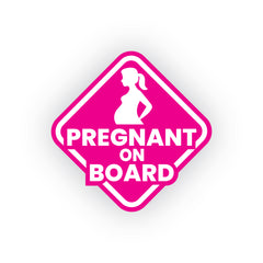 Bold Mom on Board Sticker for SUVs