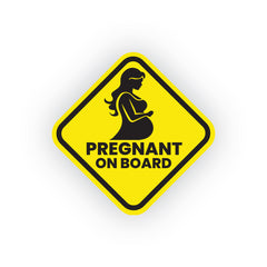 Mom on Board Sign for Safety on Roads