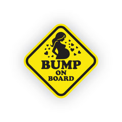 Weatherproof Mom on Board Car Sticker