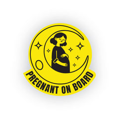 Unique Mom on Board Sticker for Visibility