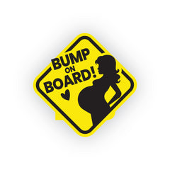 Elegant Mom on Board Vehicle Sign