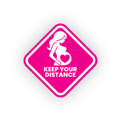 Stylish Mom on Board Sticker for Cars