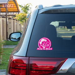 High-Quality Mom on Board Tag for Cars