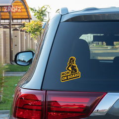 Chic Mom on Board Tag for Safe Driving