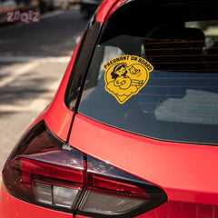 Eco-Friendly Mom on Board Sign for Vehicles