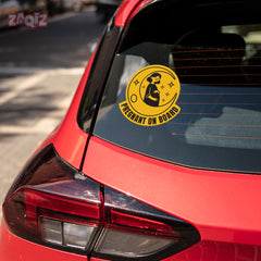 Unique Mom on Board Sticker for Visibility