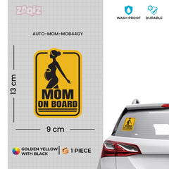 Mom on Board Notice for Driver Awareness