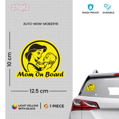 High-Quality Mom on Board Tag for Cars