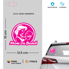 High-Quality Mom on Board Tag for Cars
