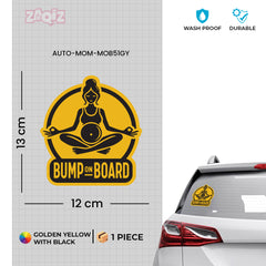 Attention-Grabbing Mom on Board Car Decal