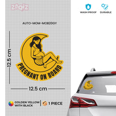 Mom on Board Sticker for All Vehicle Types