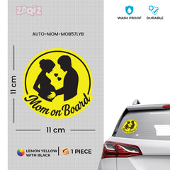 Zaqiz Stickers – Protective Mom on Board Car Labels