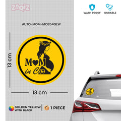 Zaqiz Stickers – Cute Mom on Board Car Decals