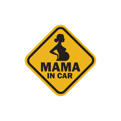 Mom on Board Notice for Safe Driving