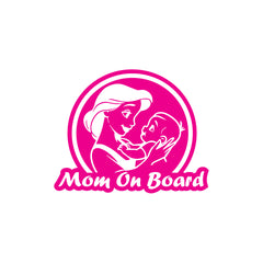 High-Quality Mom on Board Tag for Cars