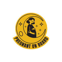 Unique Mom on Board Sticker for Visibility