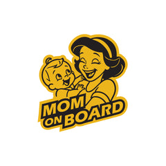 Clear Mom on Board Notice for Drivers