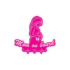 Zaqiz Stickers – Premium Mom on Board Safety Stickers