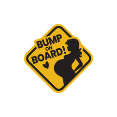 Elegant Mom on Board Vehicle Sign