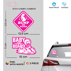Buy Baby on Board Stickers, Mom on Board Stickers & Compost Stickers Online