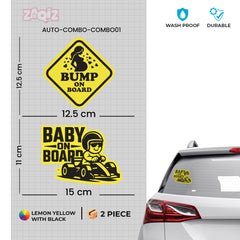 Buy Baby on Board Stickers, Mom on Board Stickers & Compost Stickers Online