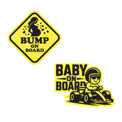 Buy Baby on Board Stickers, Mom on Board Stickers & Compost Stickers Online