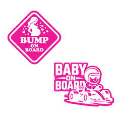 Buy Baby on Board Stickers, Mom on Board Stickers & Compost Stickers Online